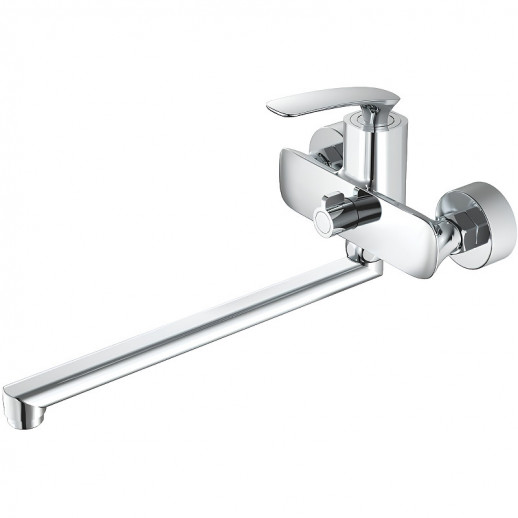 Смеситель для ванны Haiba HB22616 с душевым гарнитуром (латунь) хром