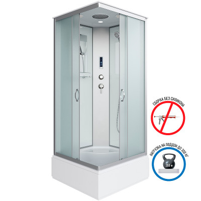 Душевая кабина Niagara Classic 90x90 NG-1108-14P квадратная