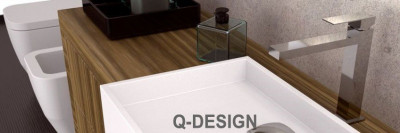 Remer Q DESIGN QD 11 L смеситель для раковины, хром