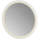 Зеркало в ванную Creavit Patara 85 PT4085.02.MBY с подсветкой белое округлое  (PT4085.02.MBY)