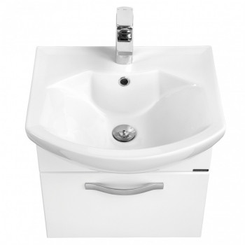 Тумба под раковину Aquaton Ария 50 подвесная белый (1A140301AA010)