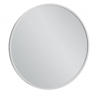 Зеркало подвесное в ванную 50 см Jacob Delafon Odeon Rive Gauche EB1176-F30, лакированная рама белый сатин круглое