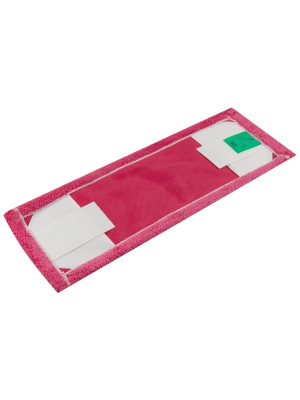 Моп для швабры NV 40 см, микрофибра, красный MF-M-40-R/C