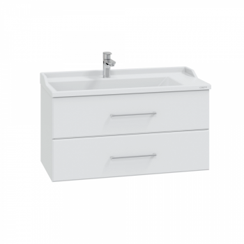 Тумба подвесная СаНта "Омега-100" 2 ящ.(с умывальником Сириус 100)