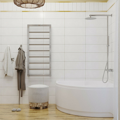 Акриловая ванна Triton 1ACReal Мартин 120х120 Щ0000045647 четверть круга