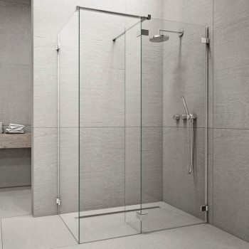 Душевая стенка Radaway Euphoria W3 Walk-in 140 прозрачная фурнитура хром