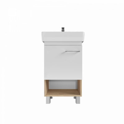 Тумба под раковину 1Marka Tera 55Н 1д. Дуб Сонома (У76066)