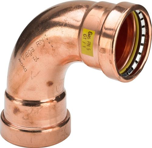 Viega Отвод 90° Profipress G XL 64 медь SC-Contur, шт