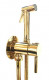 Гигиенический душ со смесителем Paffoni TWEET ROUND MIX золото ZDUP110HG  (ZDUP110HG)