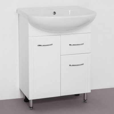 Раковина Cersanit Erica 60 S-UM-ERI60/1-w подвесная белая прямоугольная