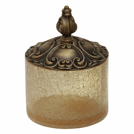 MIGLIORE Elisabetta 16989 косметическая банка высокая, 9 см, бронза