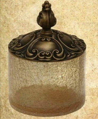 MIGLIORE Elisabetta 16989 косметическая банка высокая, 9 см, бронза