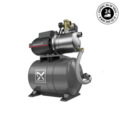 Насос самовсасывающий  Grundfos JP 5-48 PT-H, номинальный расход 5 м3/ч, максимальный напор 48 м (99463877)