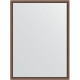 Зеркало настенное Evoform Definite 78х58 BY 0637 в багетной раме Орех 22 мм  (BY 0637)