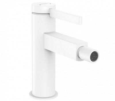 Смеситель для биде Hansgrohe Finoris 76200700 (белый матовый)