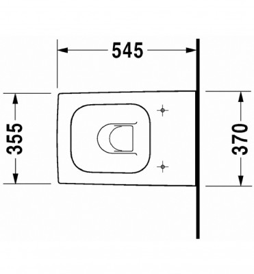 DURAVIT Vero 2217090064 унитаз подвесной