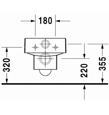 DURAVIT Vero 2217090064 унитаз подвесной