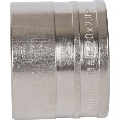 Монтажная гильза STOUT 20х2.0 никелированная для труб из сшитого полиэтилена аксиальный SFA-0020-002002