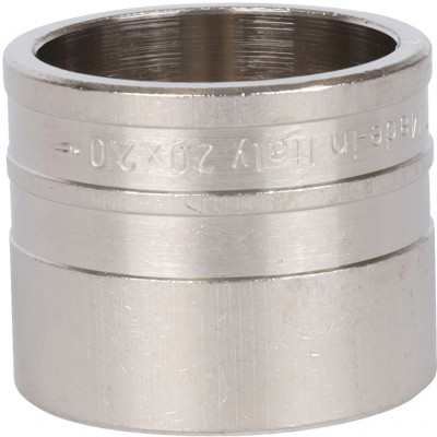 Монтажная гильза STOUT 20х2.0 никелированная для труб из сшитого полиэтилена аксиальный SFA-0020-002002