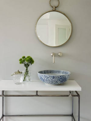 Раковина-чаша Bronze de Luxe синяя (2241)