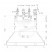 Hansgrohe 13444180 скрытая часть смесителя для ванны (4 отверстия)