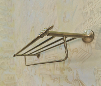 Полка для полотенец ART&MAX BOHEMIA AM-E-4222-Br