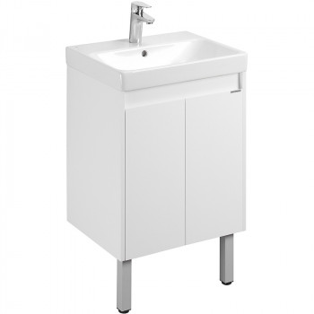 Тумба с раковиной Aquaton Сканди Doors 55 1A2788K0SD010 белая