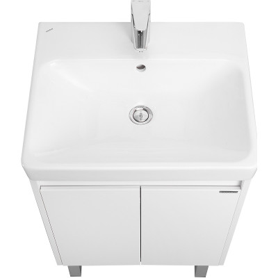 Тумба с раковиной Aquaton Сканди Doors 55 1A2788K0SD010 белая