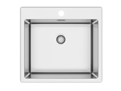 Кухонная мойка UKINOX Techno TEB550.505 -GT10P, 50,5*55