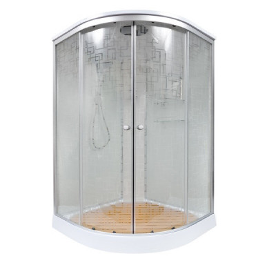 Душевая кабина Deto ЕМ 1580 80x80 см без гидромассажа