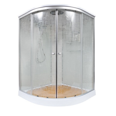 Душевая кабина Deto ЕМ 1580 80x80 см без гидромассажа