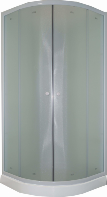 Душевая кабина Parly Tomorrow TM9111 85х85х190см, сектор, белый