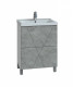 Тумба под раковину напольная VIGO Geometry tn.bsf.GEO.FOS.60.2Y бетон, 60 см  (tn.bsf.GEO.FOS.60.2Y бетон)