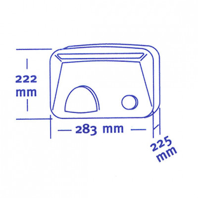 Jofel IBERO АА93000 электросушилка для рук, белая