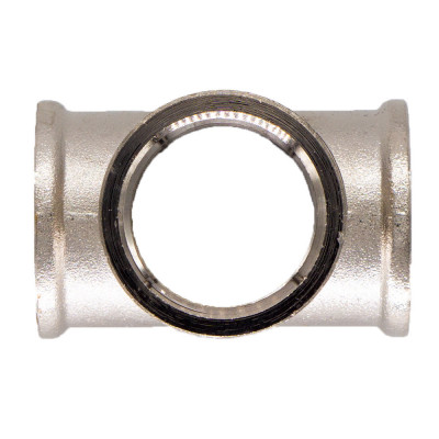 Крестовина с резьбой 1/2" из латуни (г/г/(г/г) CTM CRKF0012