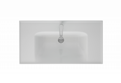 Мебельный умывальник Dreja ГРЕЙС 90 см, белая керамика