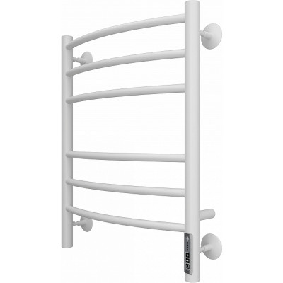 Полотенцесушитель электрический Terminus Классик П6 450х600 4670078527561 белый лесенка