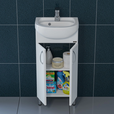 Тумба для умывальника напольная  СаНта "Сити - 40" (под умывальник манго40)