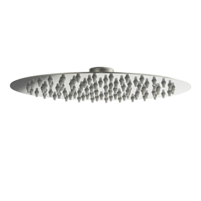 GFmark 6046 Лейка  большая, тропический душ круглая - ДУТАЯ, АНТИВАНДАЛЬНАЯ из нержавеющей стали марки SUS 304