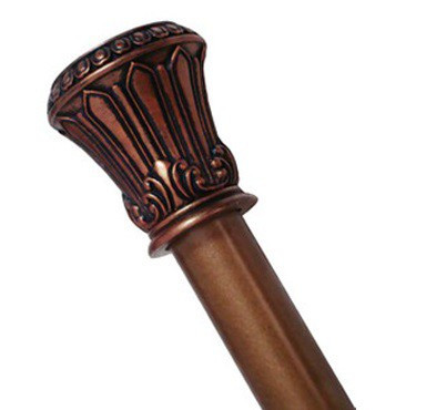 BLONDER HOME Antique Bronze BH-ABR/67 карниз для ванной, 110-200 см