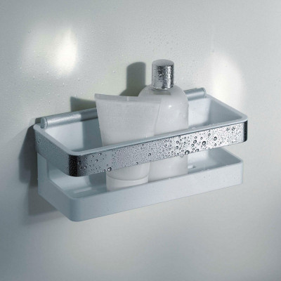 Полка корзина Keuco Moll 12759010001 хром/антрацит