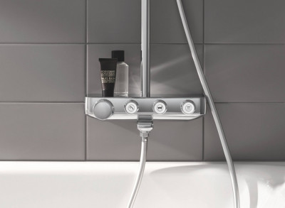 Душевая система GROHE Euphoria SmartControl 260 MONO с термостатом для ванны, хром (26510000)