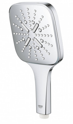 Ручной душ GROHE Rainshower SmartActive Cube 130, 3 вида струй, хром (26550000)