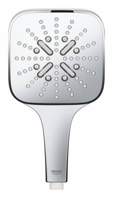 Ручной душ GROHE Rainshower SmartActive Cube 130, 3 вида струй, хром (26550000)