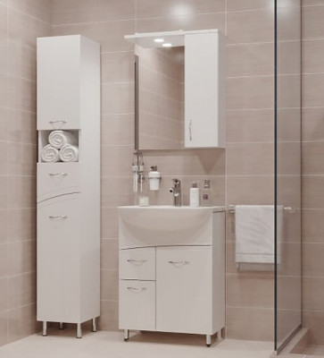 Раковина Cersanit Erica 61 S-UM-ERI61/1-w подвесная белая прямоугольная