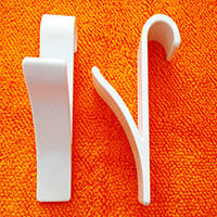 Primanova M-B24-01 комплект крючков для полотенцесушителя, белый