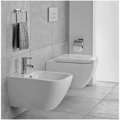 Биде подвесное Duravit Happy D 2 2258150000 белое