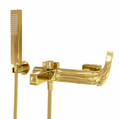 WasserKRAFT Sauer 7101 смеситель для ванны и душа, глянцевое золото
