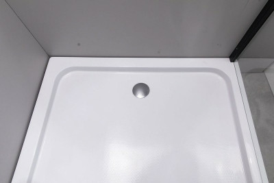Душевой угол Esbano ESR-7180B 120x80 ESUGR7180B пр-ль черный матовый стекло прозрачное