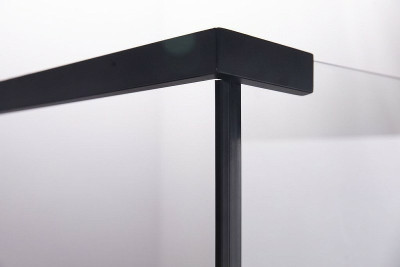 Душевой угол Esbano ESR-7180B 120x80 ESUGR7180B пр-ль черный матовый стекло прозрачное